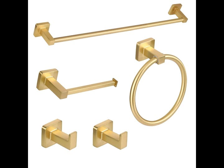 ntipox-5-pieces-brusehd-gold-bathroom-hardware-accessories-setstainless-steel-23-6-hand-towel-bar-se-1