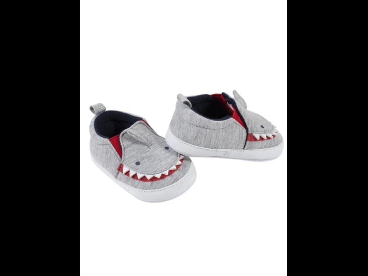 gerber-baby-boys-gray-shark-shoes-3-6mo-1