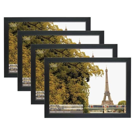 studio-decor-home-collection-30-inchx20-hanging-picture-frame-black-4-pack-1
