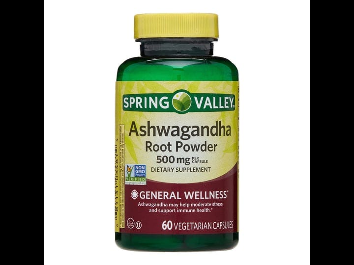 spring-valley-ashwagandha-root-powder-wellness-dietary-supplement-60-vegetarian-capsules-500-mg-1