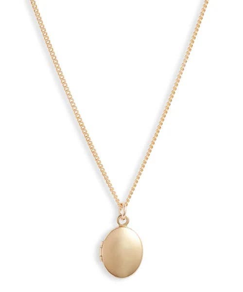 Set & Stones Genevieve Locket Pendant in Gold | Image