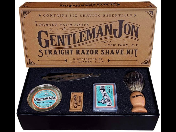 gentleman-jon-straight-razor-shave-kit-includes-6-items-one-straight-razor-one-badger-hair-brush-one-1