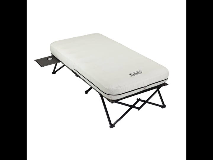 coleman-twin-airbed-folding-cot-with-side-table-and-4d-battery-pump-adult-unisex-size-74-x-40-5-x-24