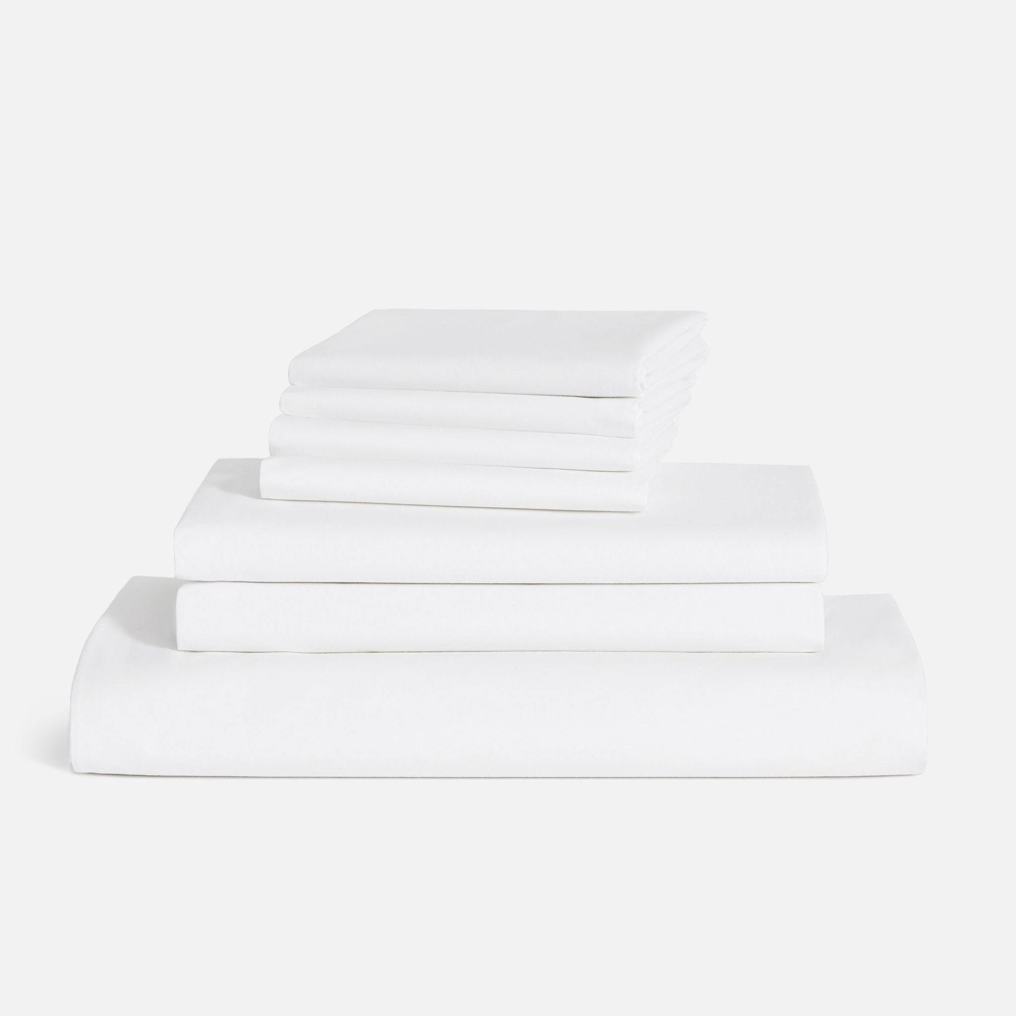 Luxury Silk-Soft Cotton Sateen Sheet Set by Brooklinen | Image