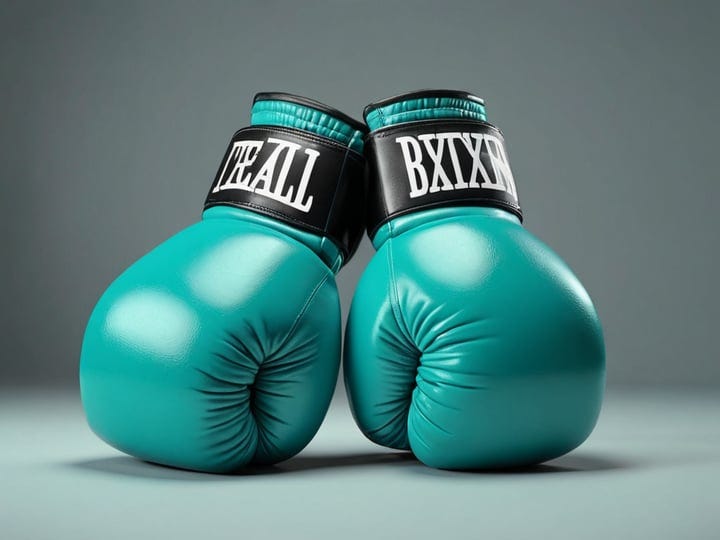 Teal Boxing Gloves-4