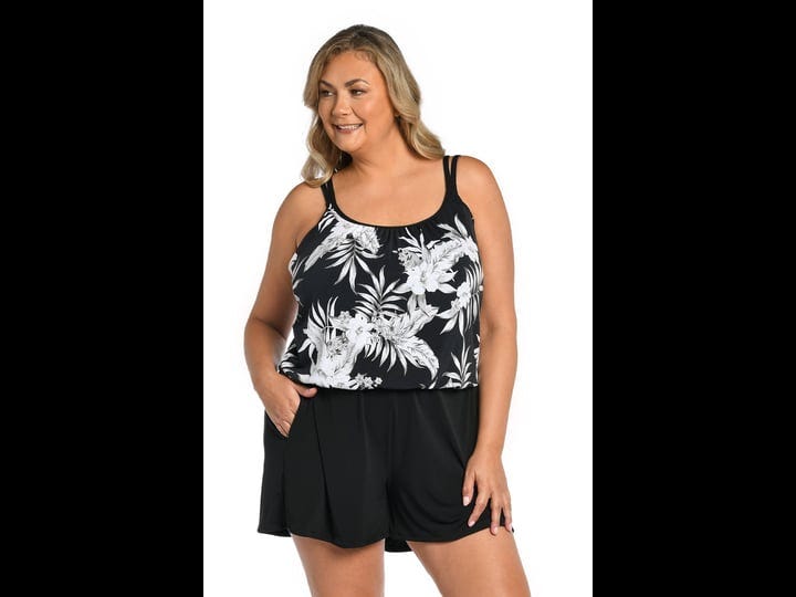 maxine-womens-plus-size-tropic-paradise-swim-romper-black-swimoutlet-com-1