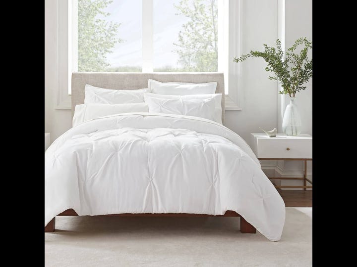 serta-simply-clean-antimicrobial-pleated-3-piece-comforter-set-white-full-queen-1