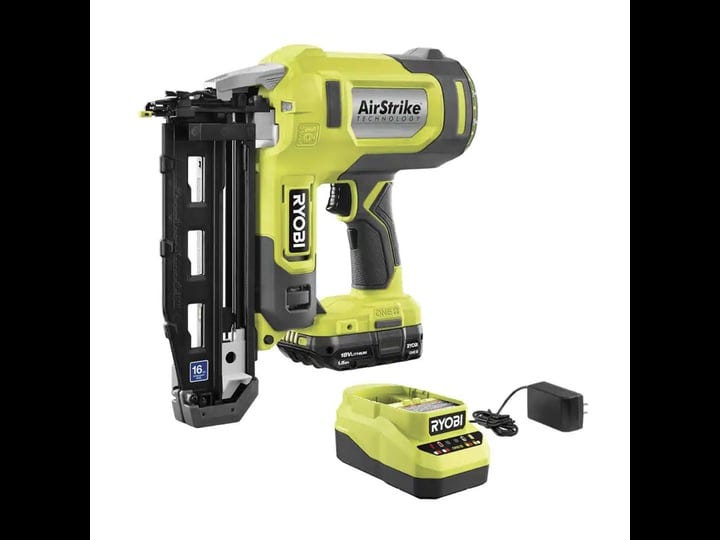 ryobi-p326kn-one-18v-16-gauge-cordless-airstrike-finish-nailer-with-1-5-ah-battery-and-charger-1