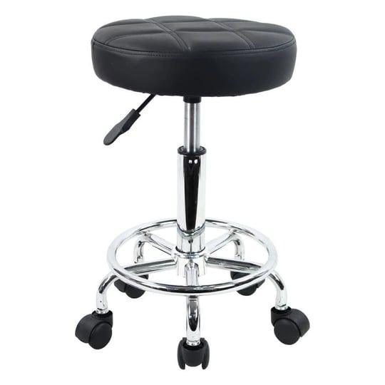 kktoner-round-rolling-stool-chair-pu-leather-height-adjustable-swivel-drafting-work-spa-shop-salon-s-1