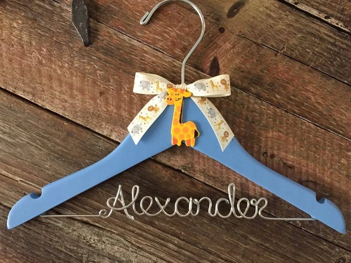 baby-hanger-childrens-personalized-hanger-kids-hanger-boy-hanger-baby-shower-gift-design-your-own-1