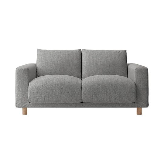 muji-44616291-cover-heathered-gray-cotton-canvas-sofa-body-2-seaters-feathers-pocket-coil-1