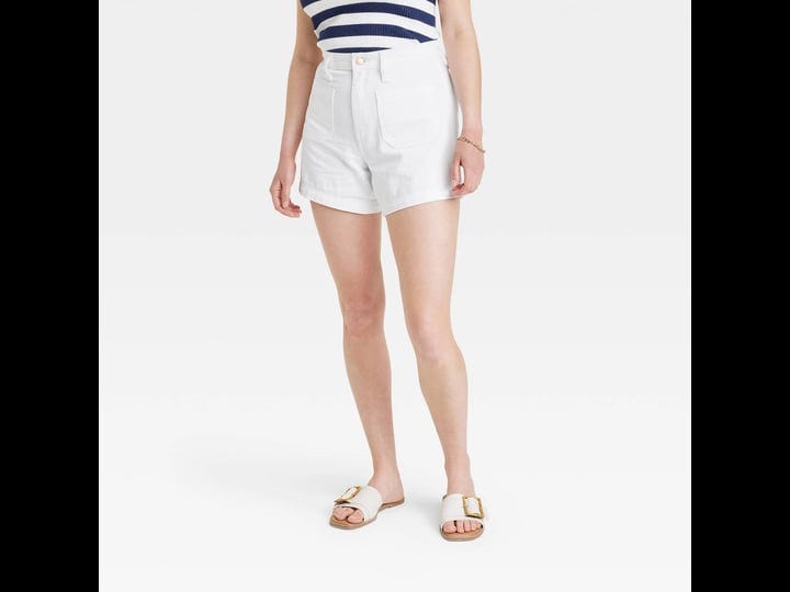 universal-thread-womens-high-rise-a-line-midi-cargo-jean-shorts-white-size-7