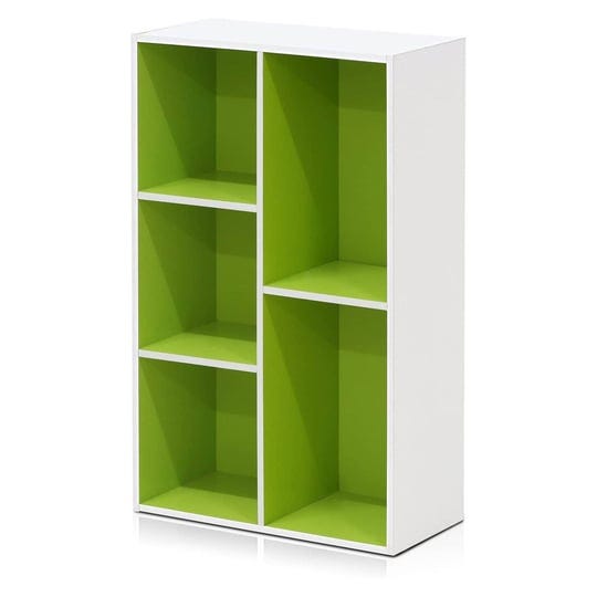 furinno-11069-5-cube-reversible-open-shelf-white-green-1