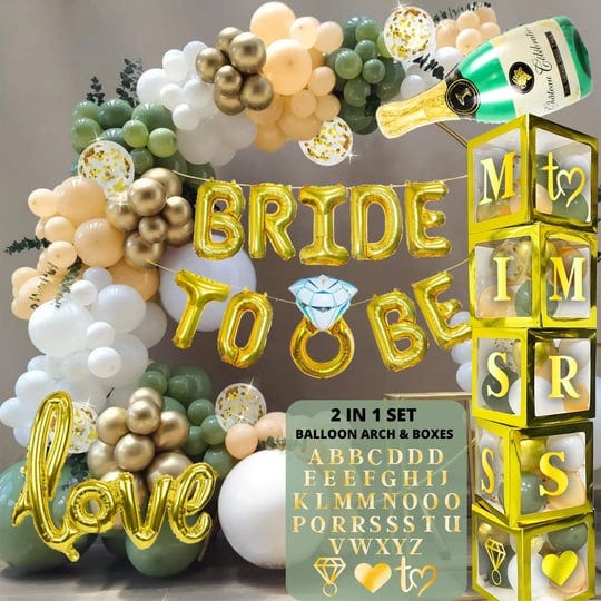 rainmeadow-215-pc-bridal-shower-decorations-kit-includes-balloon-arch-boxes-a-z-letters-more-ideal-f-1