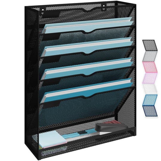 neaterize-mail-organizer-for-wall-heavy-duty-mesh-hanging-file-organizer-wall-organizer-for-papers-f-1