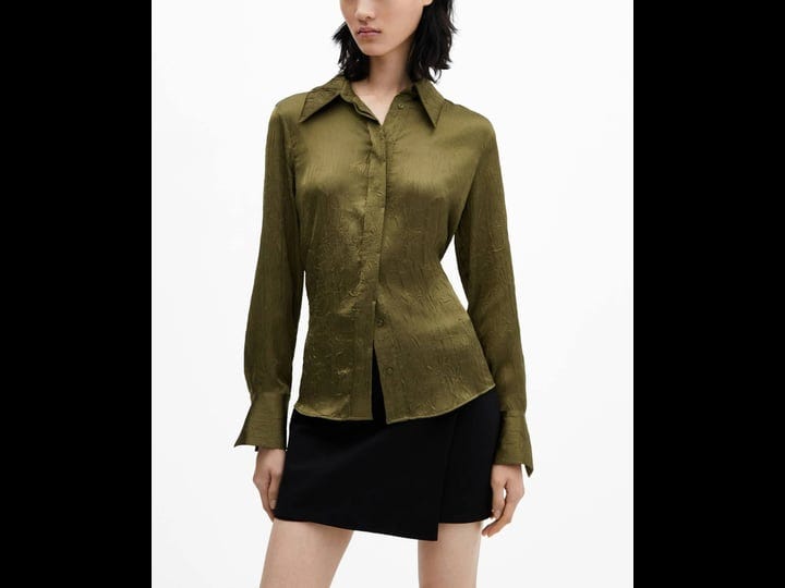 mango-crinkle-satin-button-up-shirt-in-green-1