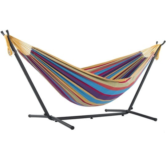 vivere-9-ft-double-hammock-with-stand-tropical-1