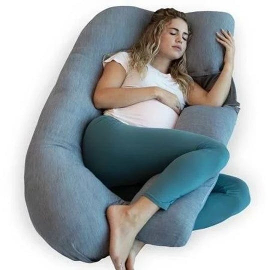 pharmedoc-pregnancy-pillow-with-cooling-cover-u-shaped-body-pillow-for-pregnant-women-gray-1