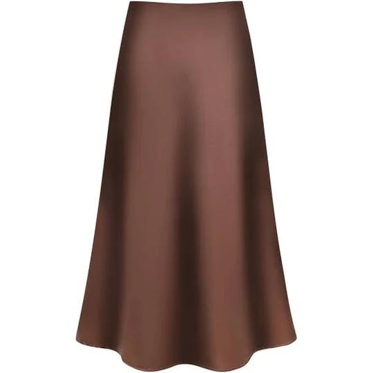 slowcolin-womens-stain-midi-skirt-high-waist-flared-casual-a-line-skirts-zipper-elegant-work-skirts-1