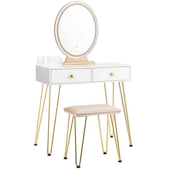 industrial-makeup-dressing-table-with-3-lighting-modes-white-1