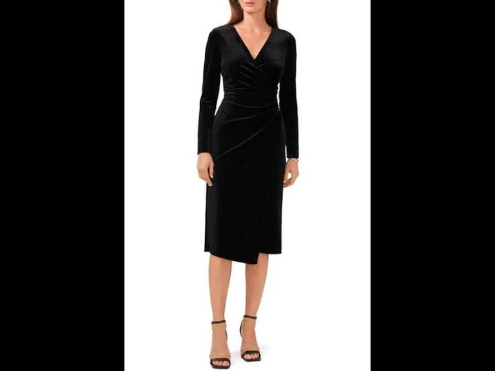 halogen-ruched-long-sleeve-stretch-velvet-sheath-dress-in-rich-black-1