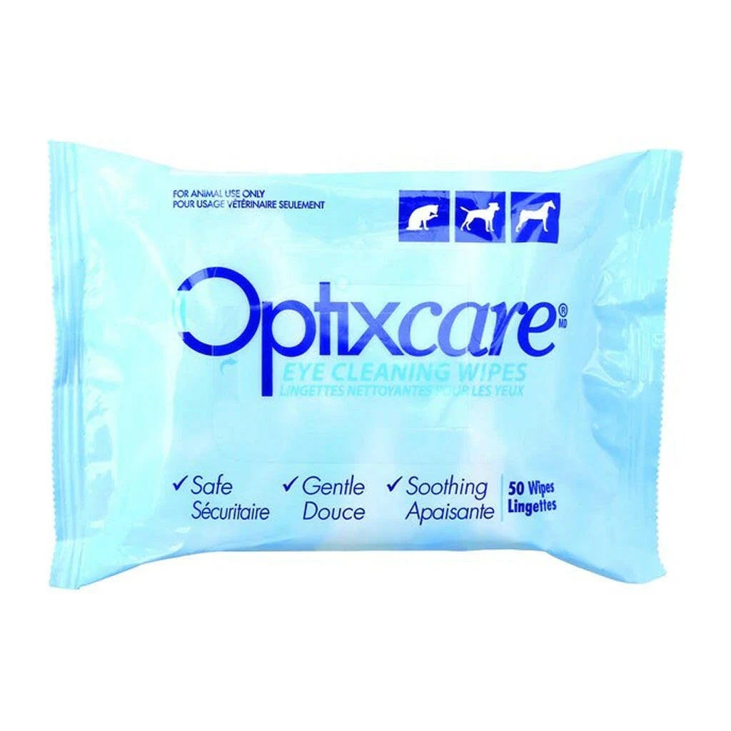 Optixcare Eye Cleaning Wipes - Safe and Effective for Eye Debris Removal | Image