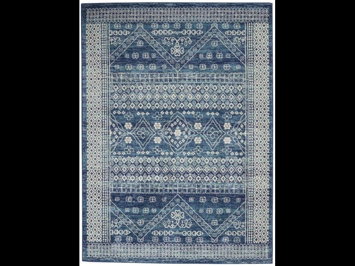 5-x-7-navy-blue-and-ivory-persian-motifs-area-rug-1