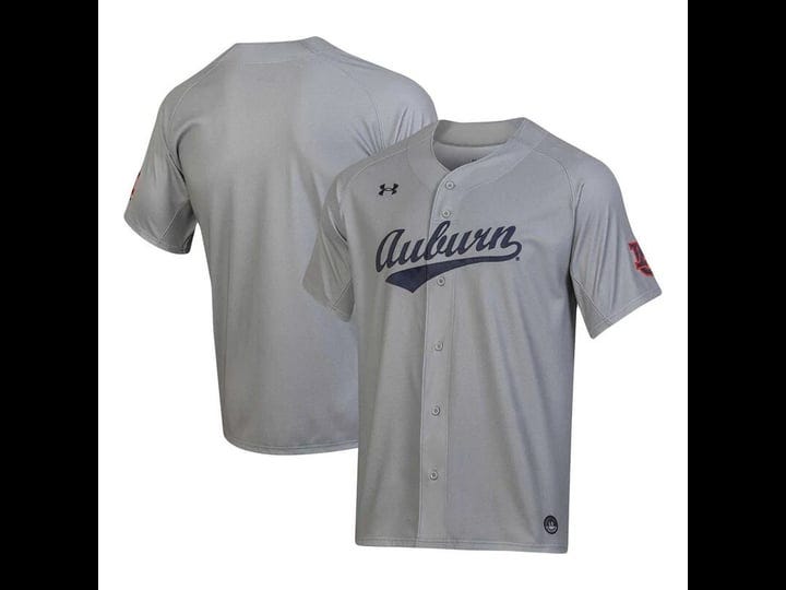 under-armour-mens-auburn-tigers-grey-replica-baseball-jersey-small-gray-holiday-gift-1