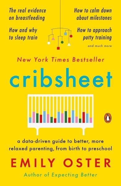 [PDF] Cribsheet: A Data-Driven Guide to Better, More Relaxed Parenting, from Birth to Preschool By Emily Oster