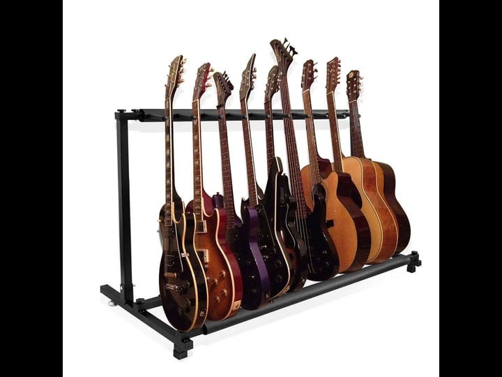 vousile-guitar-stand-storage-bass-display-rack-9-multi-guitar-holder-for-electric-acoustic-guitar-fo-1