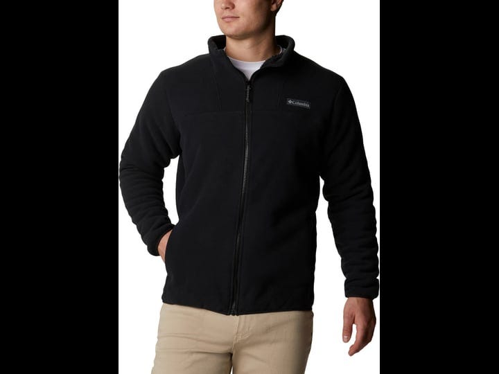 columbia-mens-winter-pass-full-zip-sherpa-fleece-jacket-large-black-1