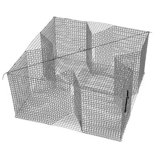 nets-more-bait-trap-24-x-24-12-deep-1-2-x-1-2-mesh-galvanized-wire-for-bream-and-other-bait-fish-mad-1
