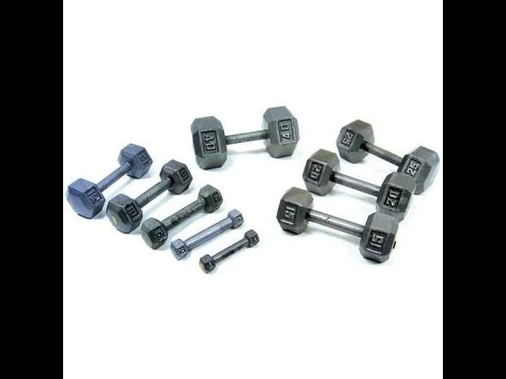 yorkbarbell-3472-45lbs-cast-iron-hex-dumbbell-1