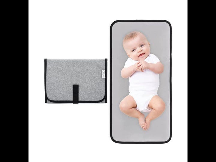 comfy-cubs-baby-portable-changing-pad-diaper-bagtravel-mat-station-grey-compact-1