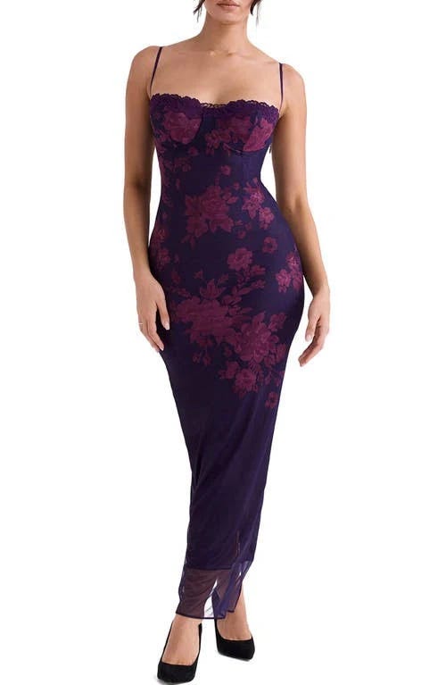 Elegant Lavender Cocktail Dress for a Stylish Night Out | Image