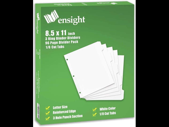 ensight-3-ring-binder-dividers-1-8-cut-tab-dividers-96-per-box-paper-notebook-dividers-decorative-pr-1