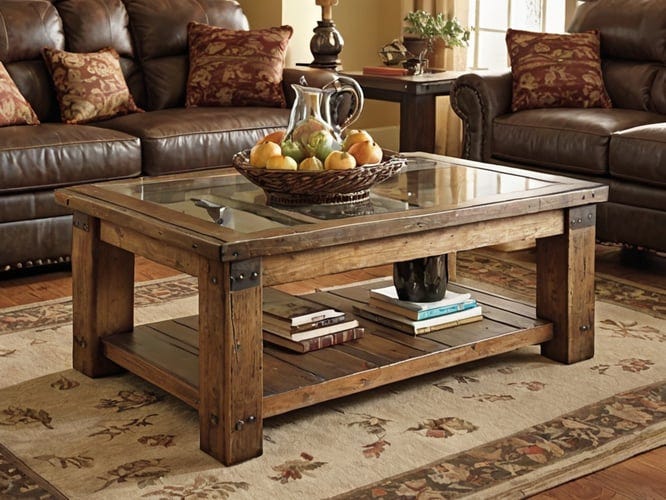 Glass-Rustic-Lodge-Coffee-Tables-1
