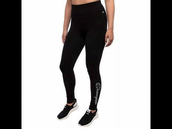 champion-pants-jumpsuits-champion-ladies-active-legging-large-color-black-size-l-nancyklcs-closet-1