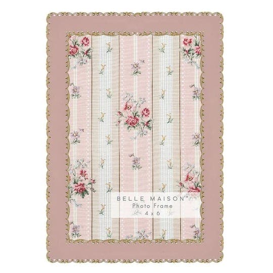 belle-maison-4-x-6-pink-tabletop-frame-4x6-1