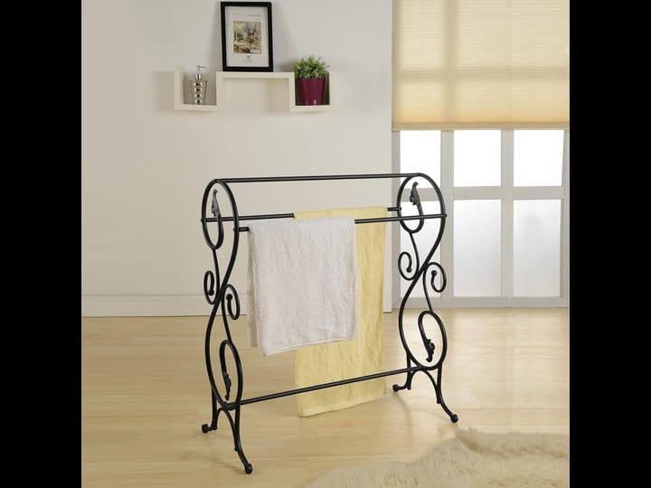 king-s-brand-antique-style-pewter-finish-towel-rack-stand-1