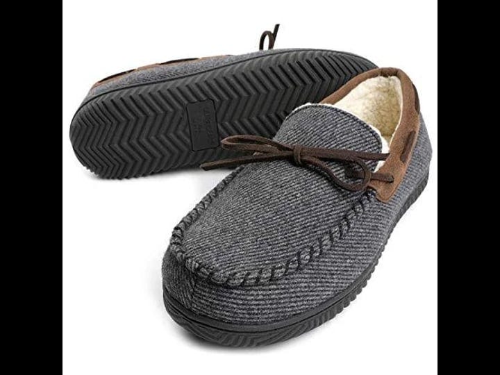 ultraideas-mens-austin-moccains-knit-slippers-with-tie-1