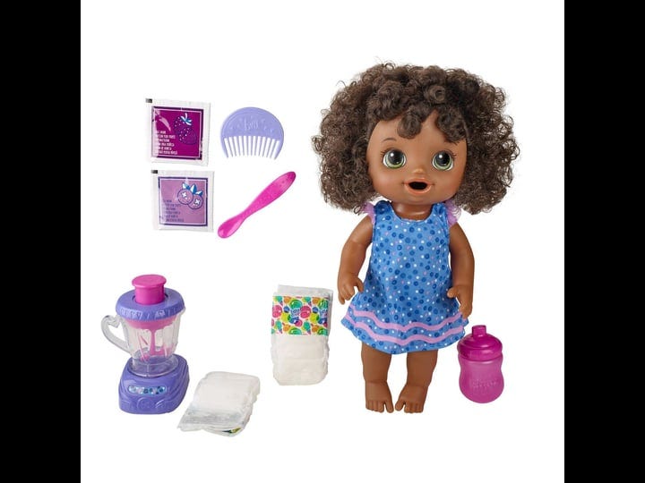 baby-alive-magical-mixer-baby-doll-berry-shake-blender-accessories-black-hair-1