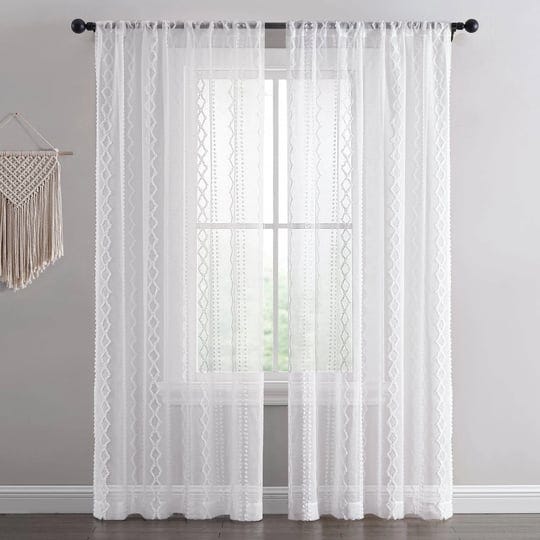 tufted-embroidered-semi-sheer-curtain-panel-poshblu-52x84-white-1