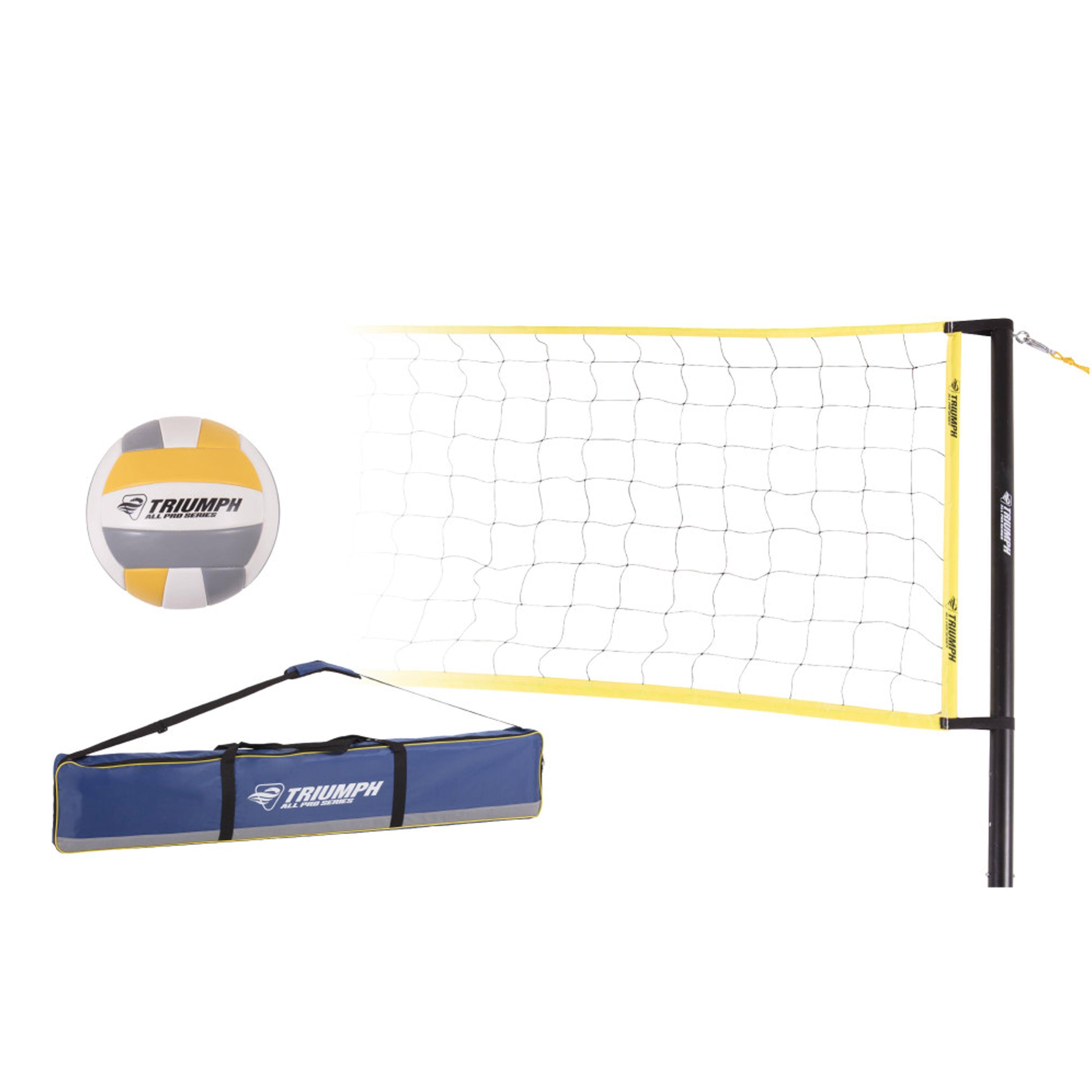 Triumph Competition Portable Volleyball Set with Padded Shoulder Bag | Image
