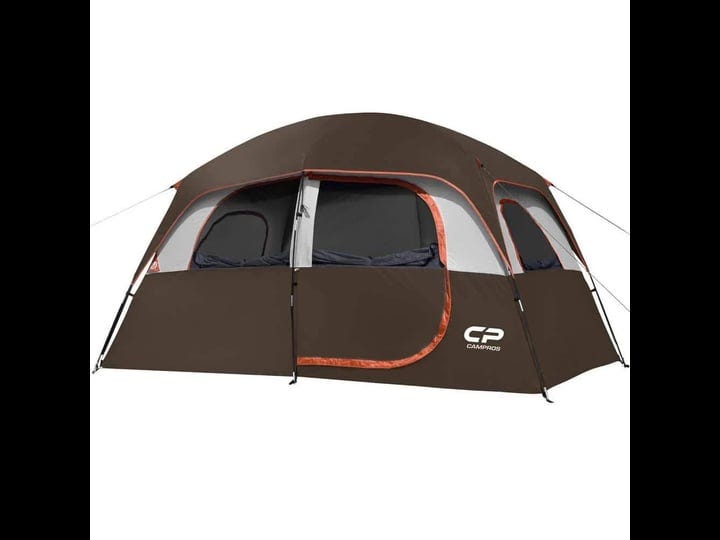 11-ft-x-7-ft-brown-6-person-camping-waterproof-windproof-family-tents-with-top-rainfly-4-large-mesh--1