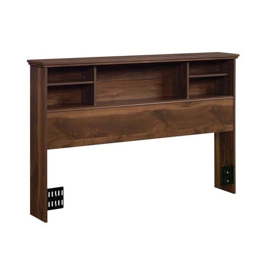 sauder-river-ranch-full-queen-bookcase-headboard-grand-walnut-1