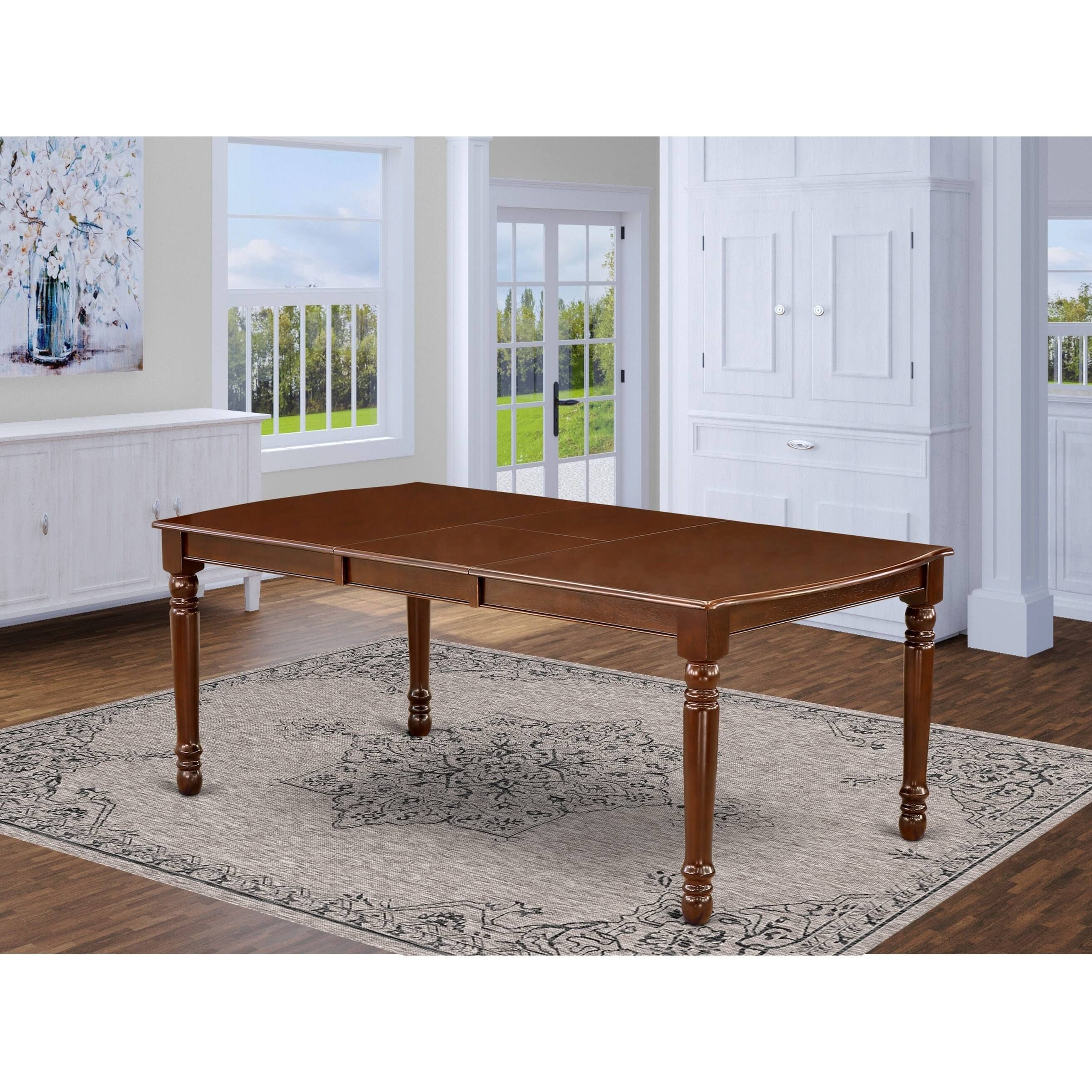 Mahogany Dover Dining Table with 18