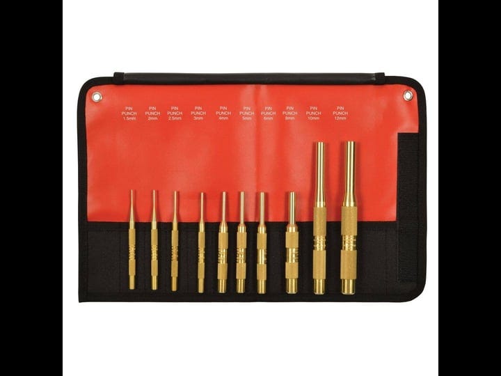 mayhew-61387-10-piece-brass-pin-punch-metric-set-1