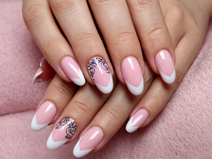 Pink-French-Nails-6