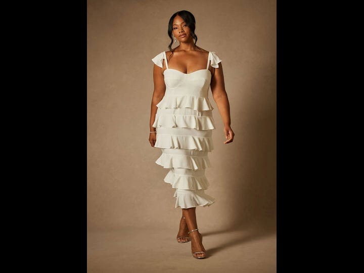 eloquii-womens-plus-size-bridal-corseted-tiered-dress-size-26-white-1